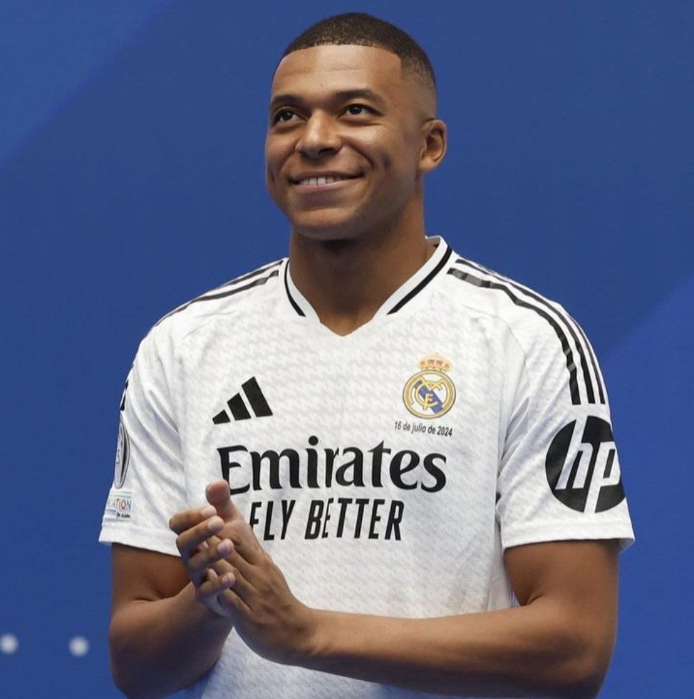 Mbappé presentado con el Madrid