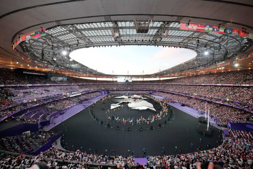 El Stade de France fue el escenario de esta épica ceremonia 