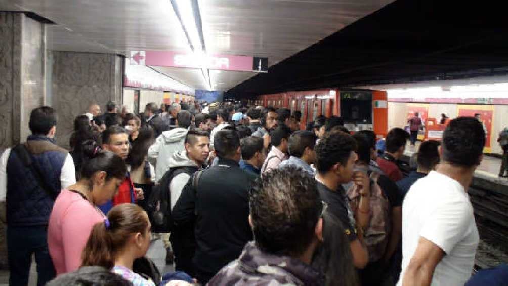 El Metro a diario traslada más de 3 millones de pasajeros. 