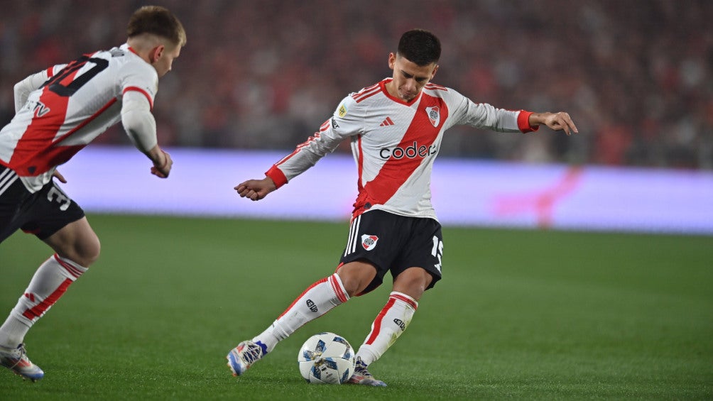 'Diablo' Echeverri, autor del gol para River Plate