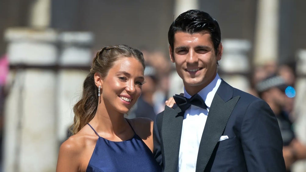 Morata revela en redes sociales que se separa de Alice Campello