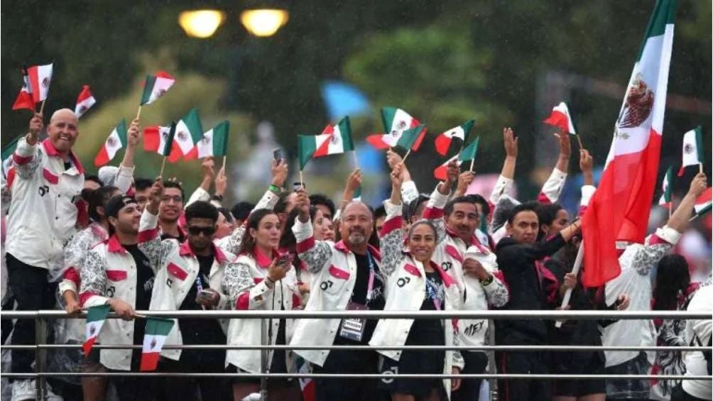 La delegación mexicana que participó en París 2024