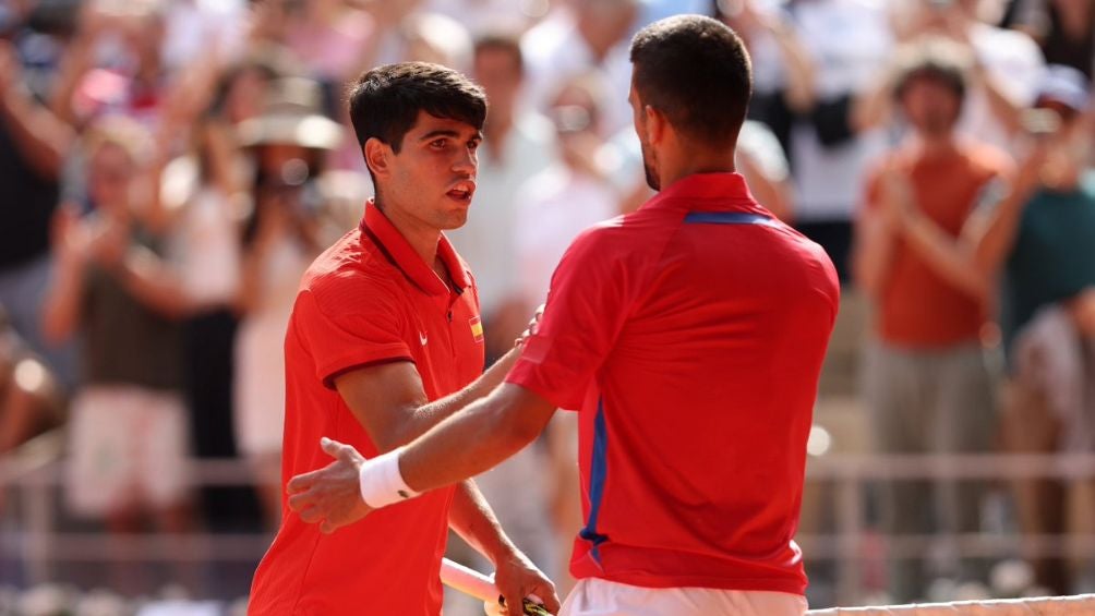 Djokovic tras superar a Alcaraz