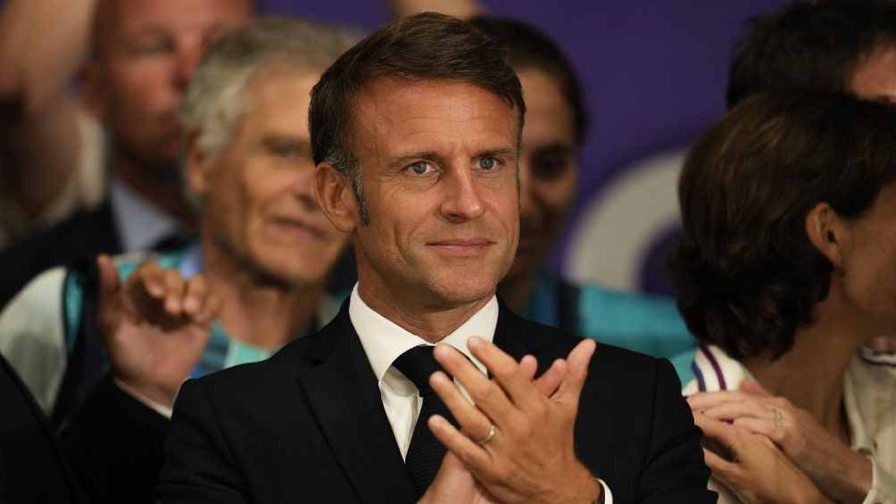 Emmanuel Macron, presidente de Francia, olvida las críticas y llama a París 2024 un éxito