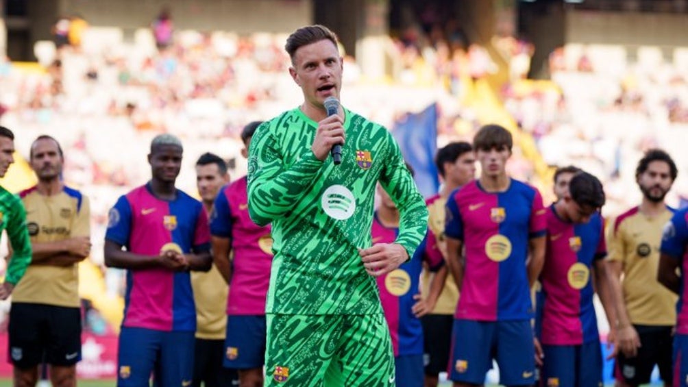 Ter Stegen reconoce el trabajo de Xavi