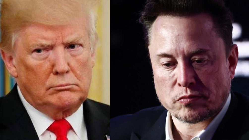 Elon Musk y Donald Trump empezaron la transmisión con más de una hora de retraso