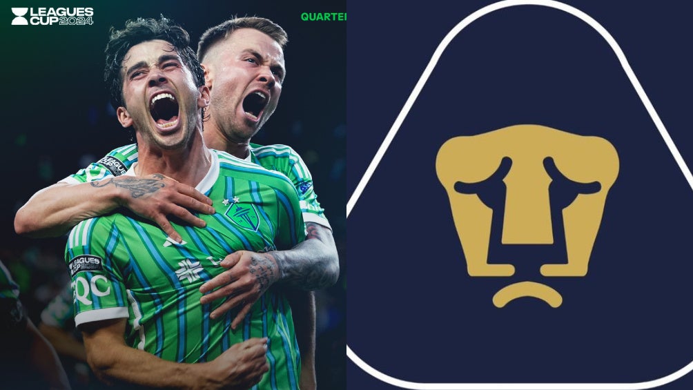  Seattle Sounders le mete ‘otra goleada’ a Pumas con burlas en redes sociales