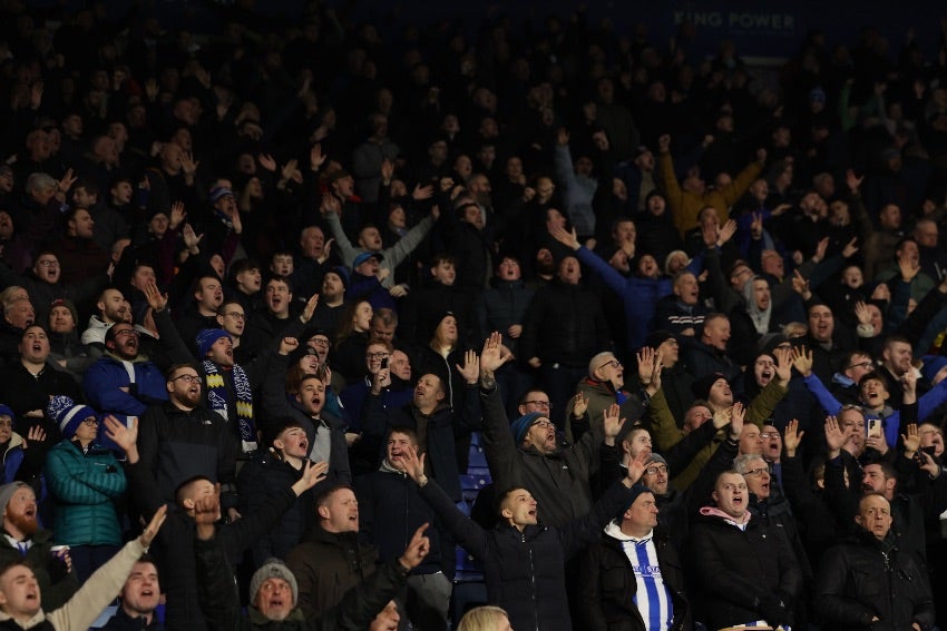 Afición de Sheffield Wednesday en un partido