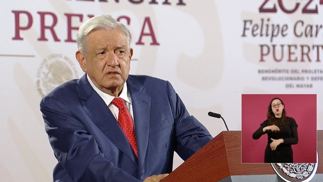 López Obrador llama a que no anden produciendo vulgaridades.