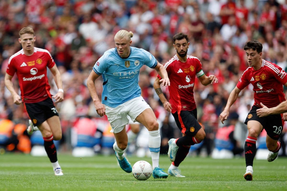 Manchester United viene de perder la Community Shield 