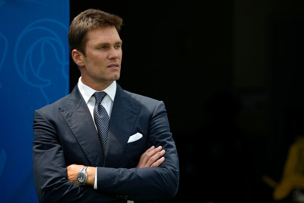 Tom Brady durante un evento