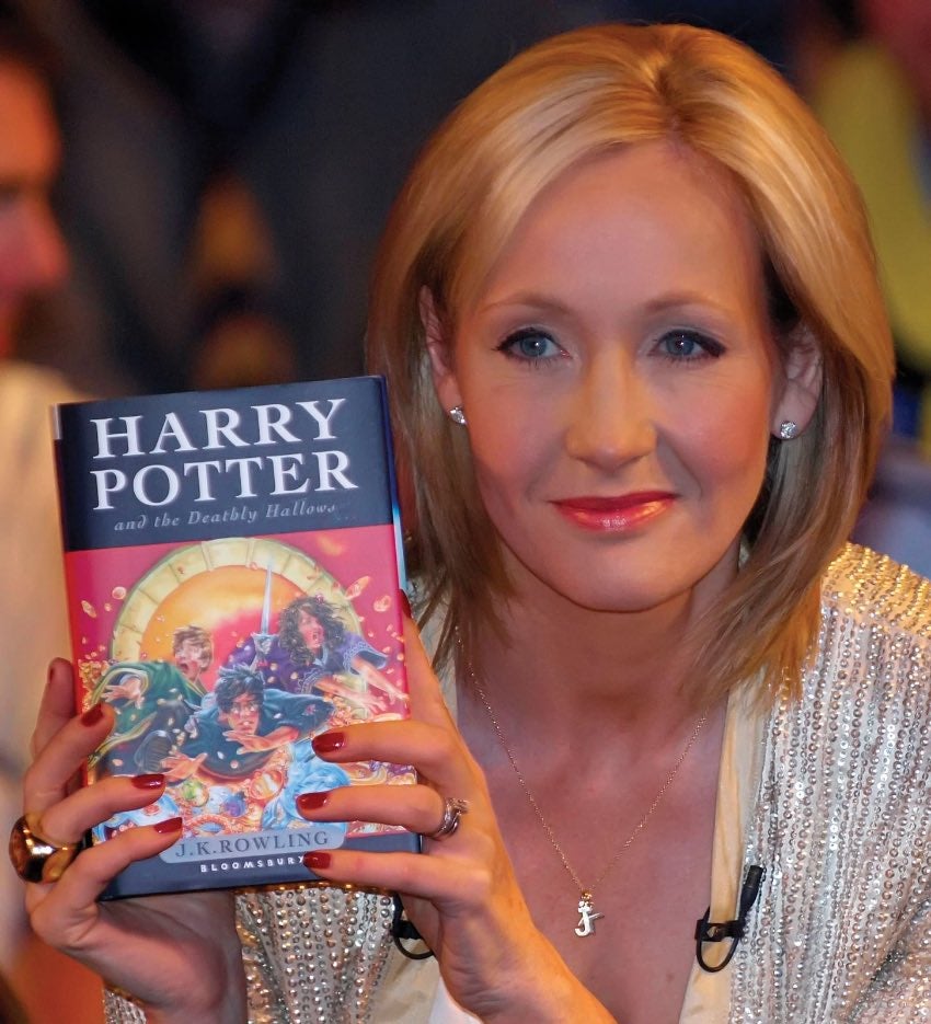 JK Rowling, escritoria de la saga de Harry Potter