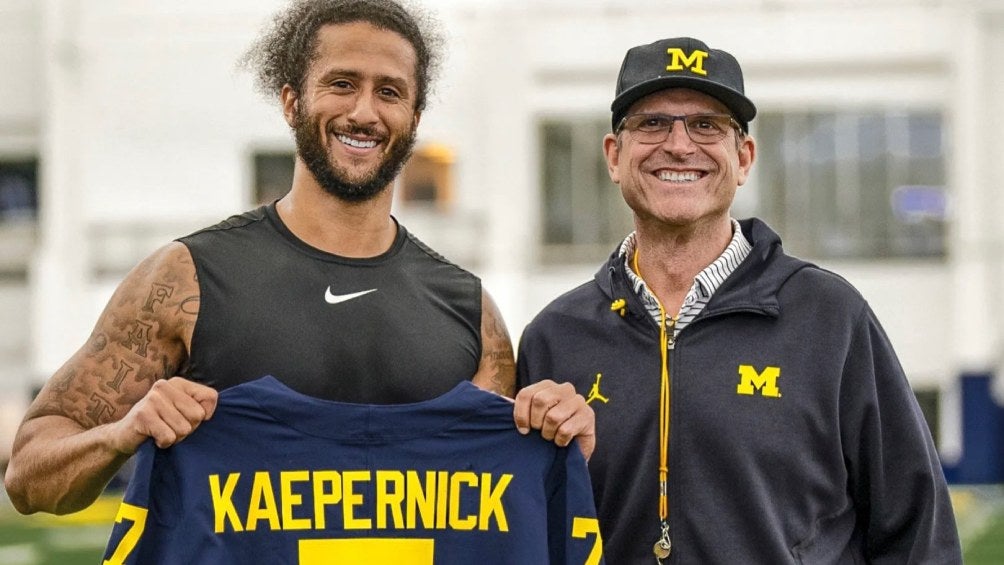 Kaepernick tiene una gran relación con Jim Harbaugh