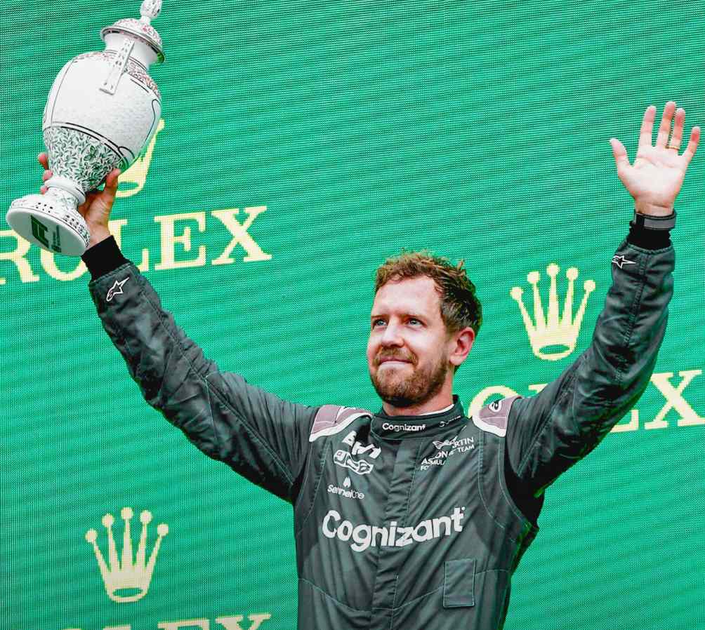 La última escuderia de Sebastian Vettel fue Aston Martin