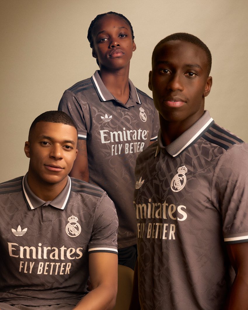 El tercer uniforme de Real Madrid también es elegante