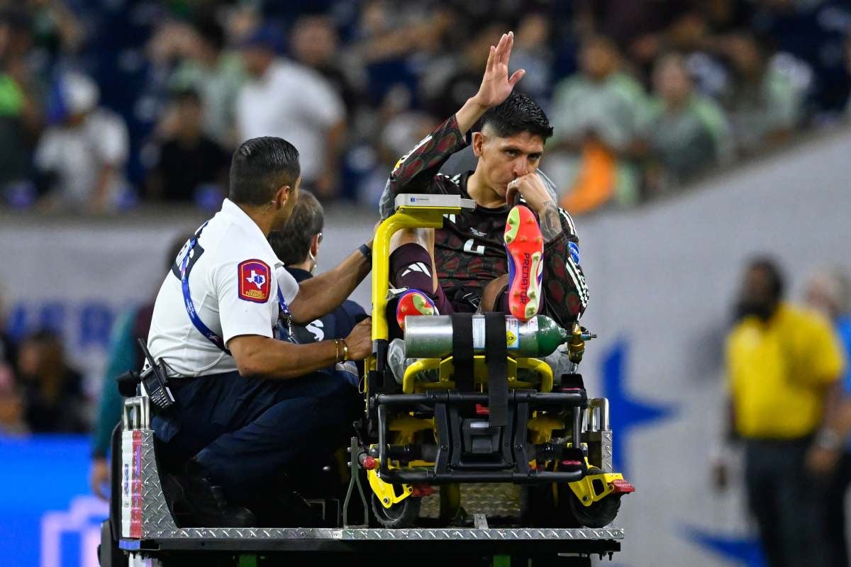 Edson se lesionó con la Selección Mexicana 