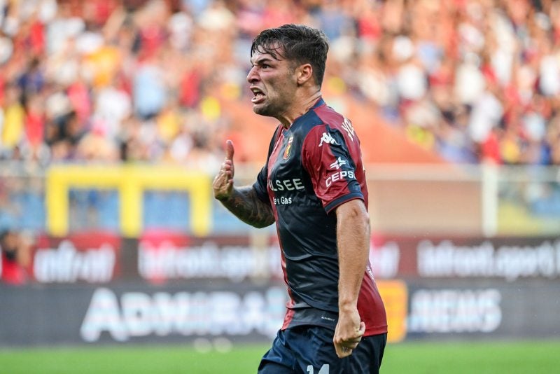 Vogliacco abrió la cuenta para el Genoa