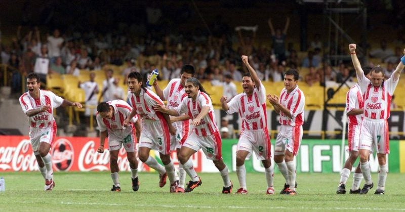 Necaxa en el Mundial de Clubes del 2000