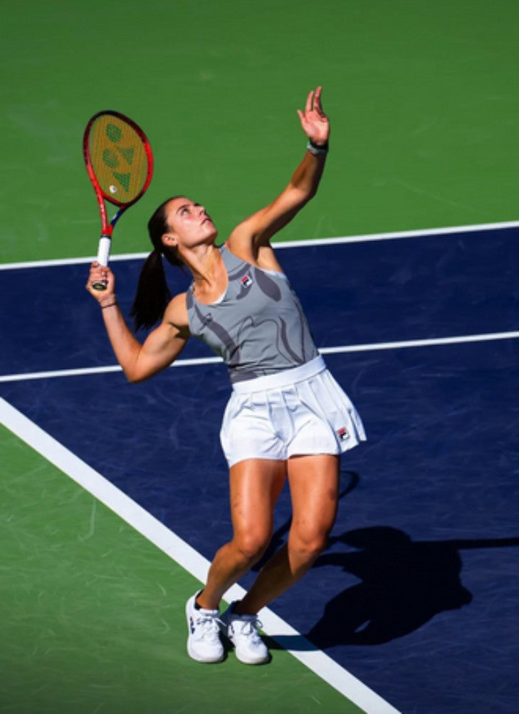 Emma Navarro, tenista que participará en el abierto de Monterrey