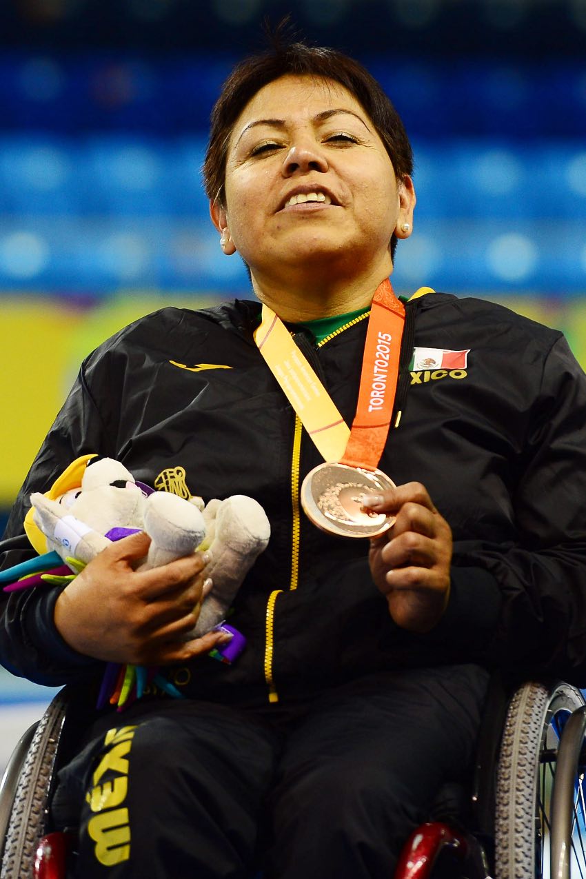 Paty Valle, medallista paralímpica