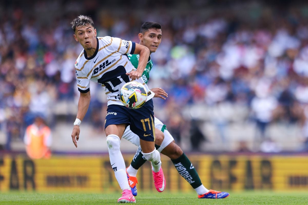 Pumas vs León en Liga MX 