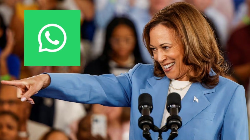 Kamala Harris abre canal de Whatsapp para llamar a comunidad latina