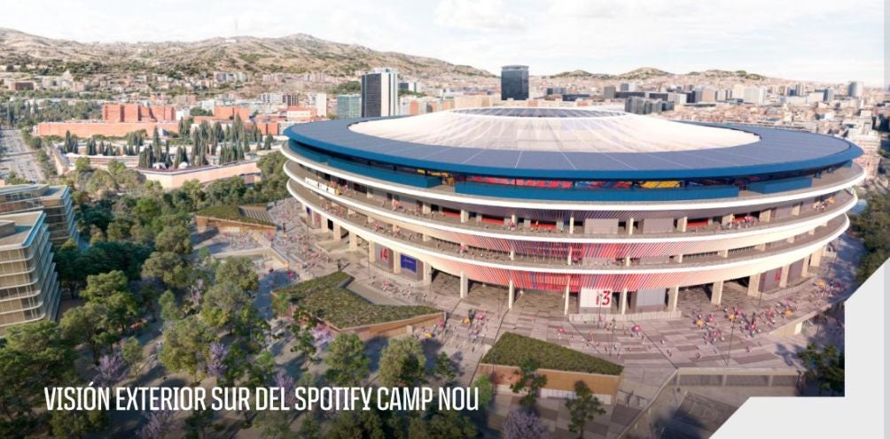 Así lucirá en nuevo Camp Nou