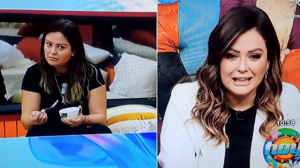 A Mariana Echeverría le mostraron sus momentos más polémicos en el reality. 