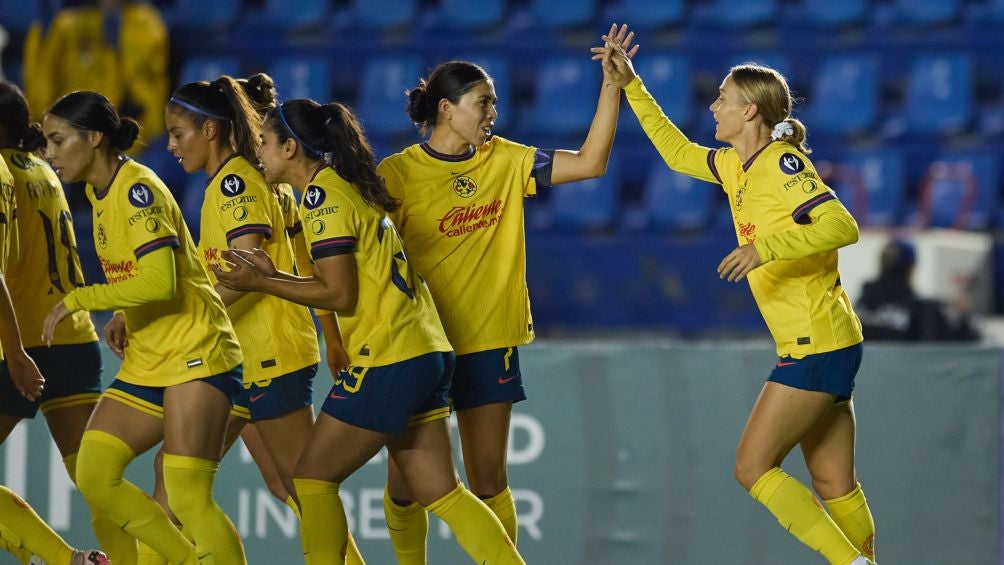 América sin piedad destruye a Vancouver Whitecaps en CONCACAF W Champions Cup