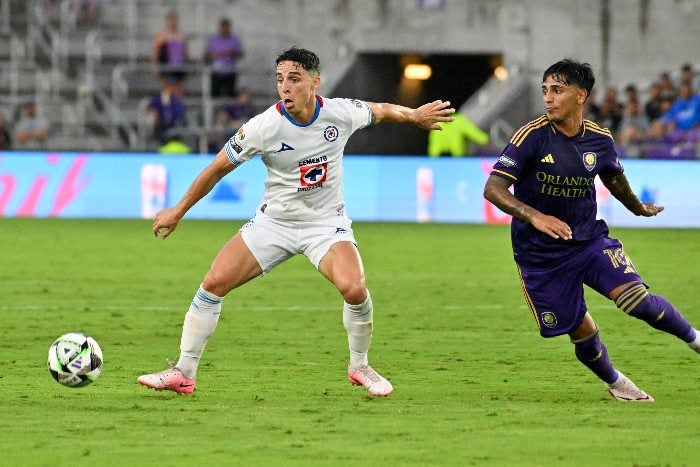 Lorenzo Faravelli en un juego de la Leagues Cup