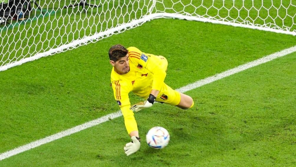 Courtois con Bélgica