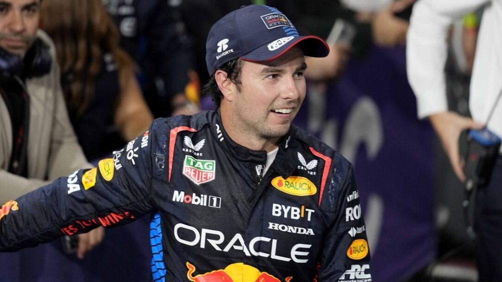 El piloto mexicano con Red Bull