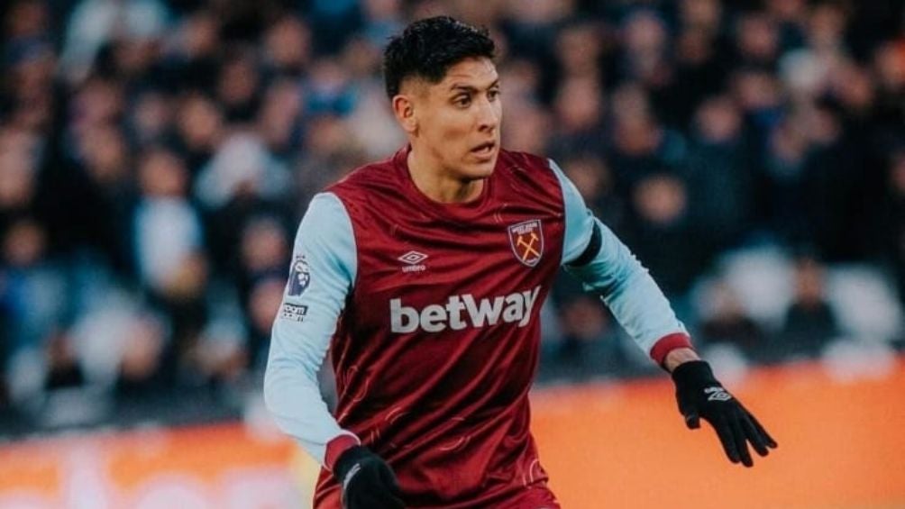 Edson Álvarez, con posibilidades de volver a la acción este fin de semana con West Ham