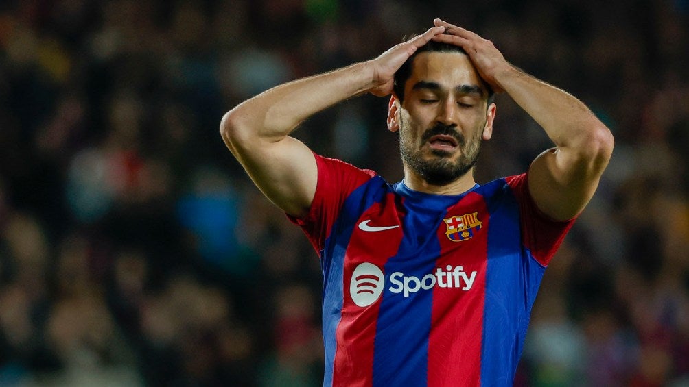 Gündogan con el Barcelona