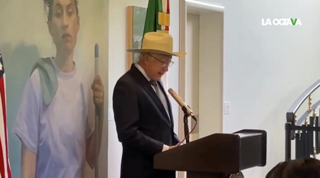 Ken Salazar teme porque el poder judicial no esté bien fortalizado.