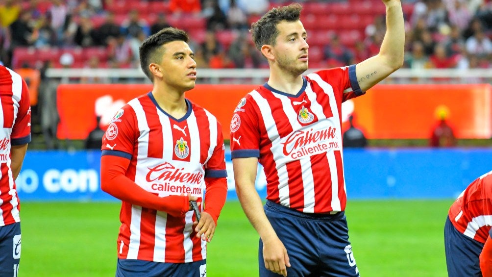 Fernando Beltrán y Alan Mozo en Chivas