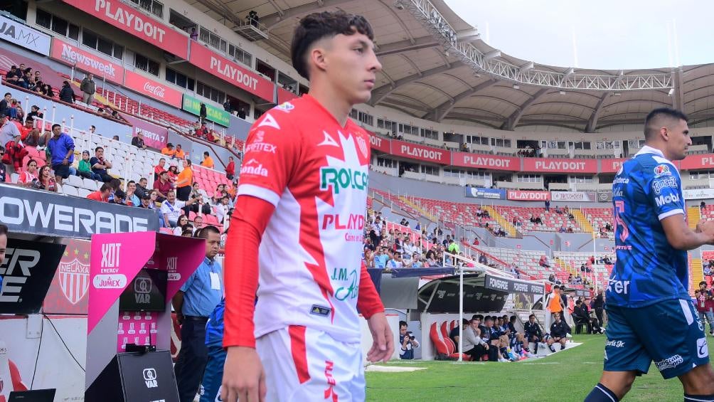 Heriberto Jurado, jugador del Necaxa