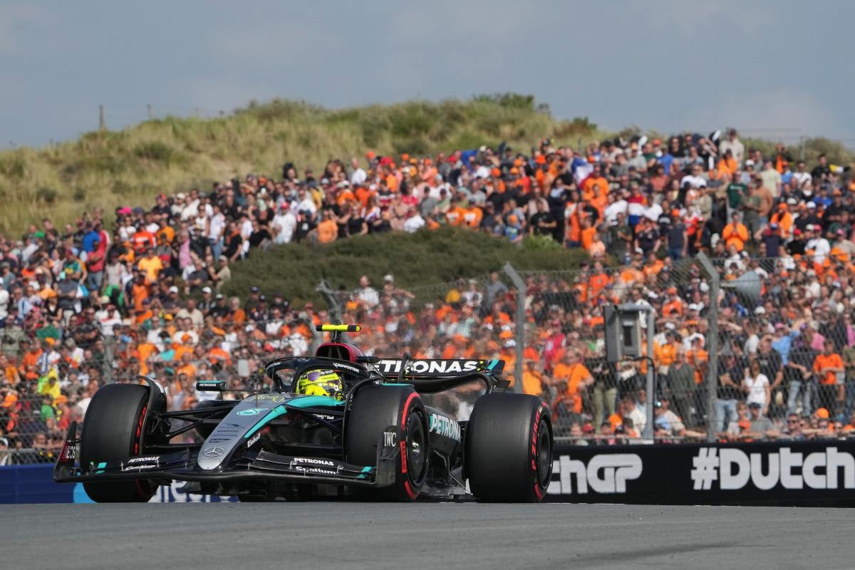 El británico tendrá una complicada carrera en Zandvoort