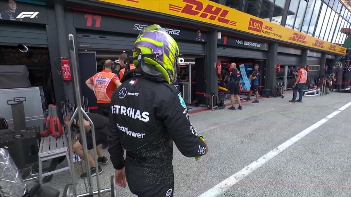 Hamilton fue sancionado por el incidente con Checo