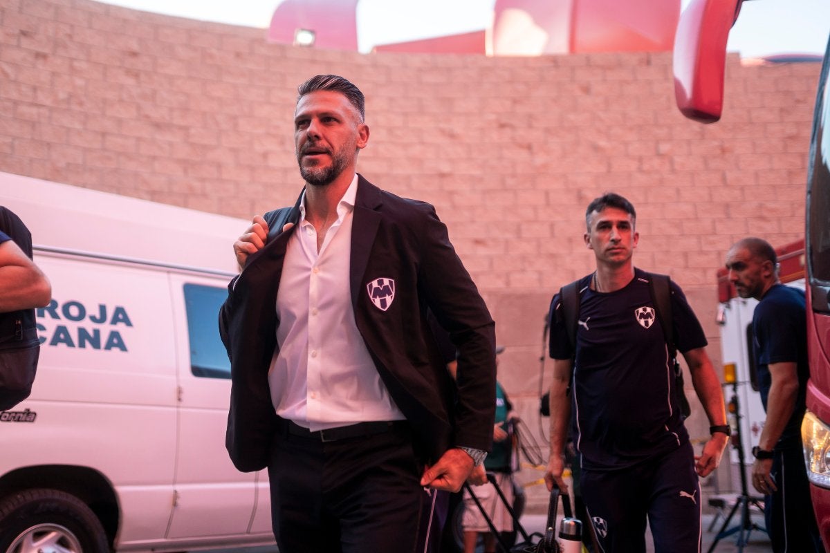 Llegando al estadio de Xolos 