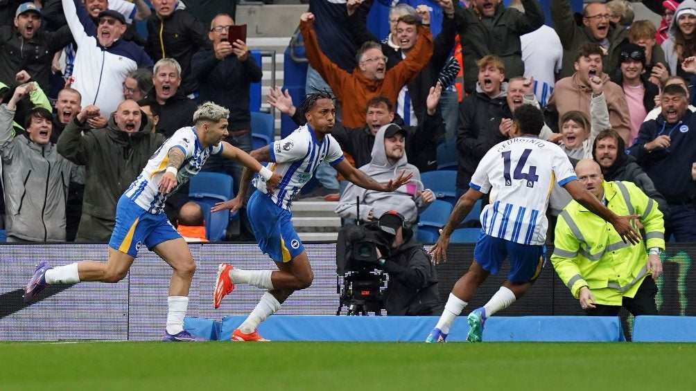 Brighton sorprende y deja tendido al Manchester United con un gol de último minuto