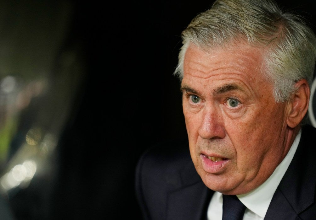 Carlo Ancelotti, entrenador del Real Madrid