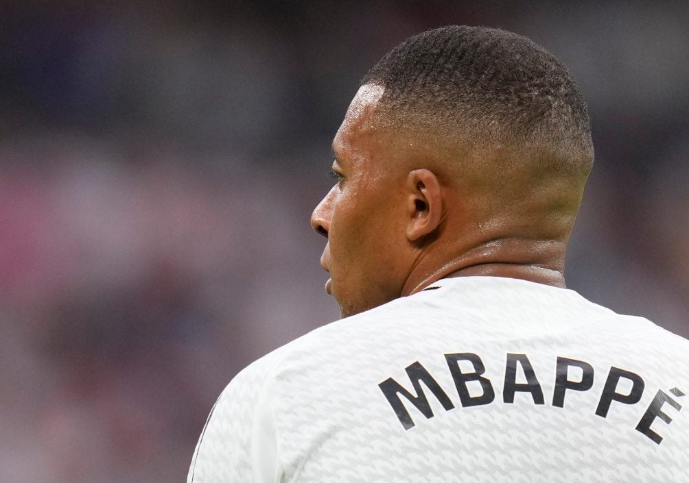 Kylian juega su primer partido en el Bernabéu como Merengue