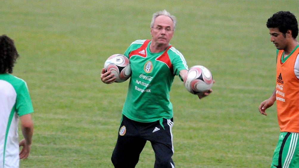 El entrenador en su paso con la Selección Nacional