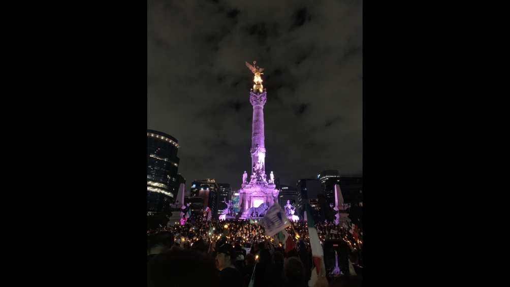 Jueces y magistrados protestan contra la Reforma al Poder Judicial. 