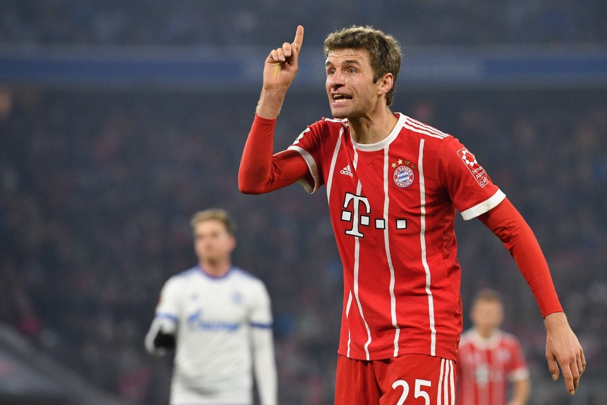 Müller en partido 