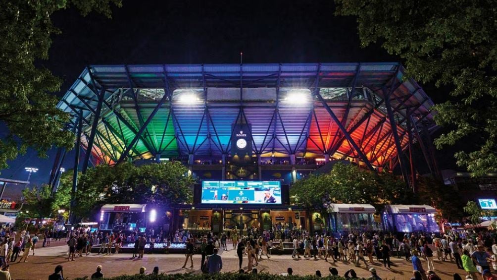 Cancha central del US Open