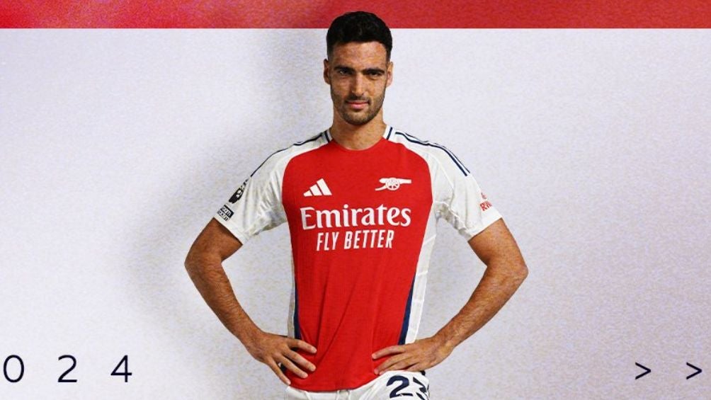 Mikel Merino ya viste los colores del Arsenal