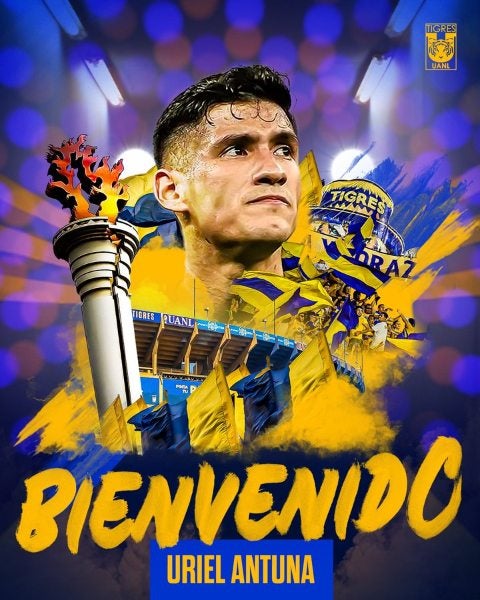 Uriel Antuna es nuevo jugador de Tigres