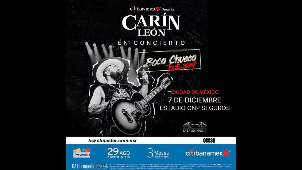 Para el originario de Hermosillo será el concierto más importante de su carrera. 